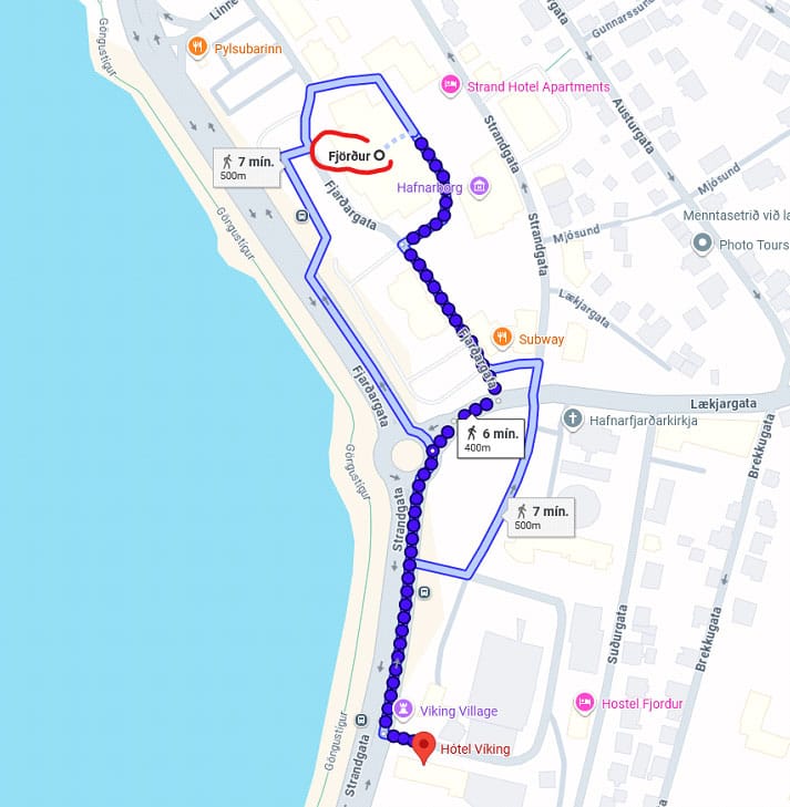 Nordisk Seminar Map